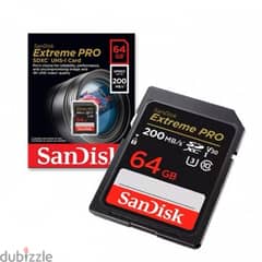Camera memory card extreme pro 200Mbs Sandisk orginal 0