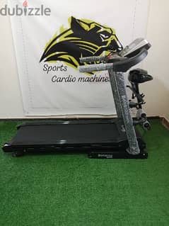treadmill 2.5hp full options, automatical incline, vibration message 0