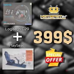Logitech g29 + Playseat