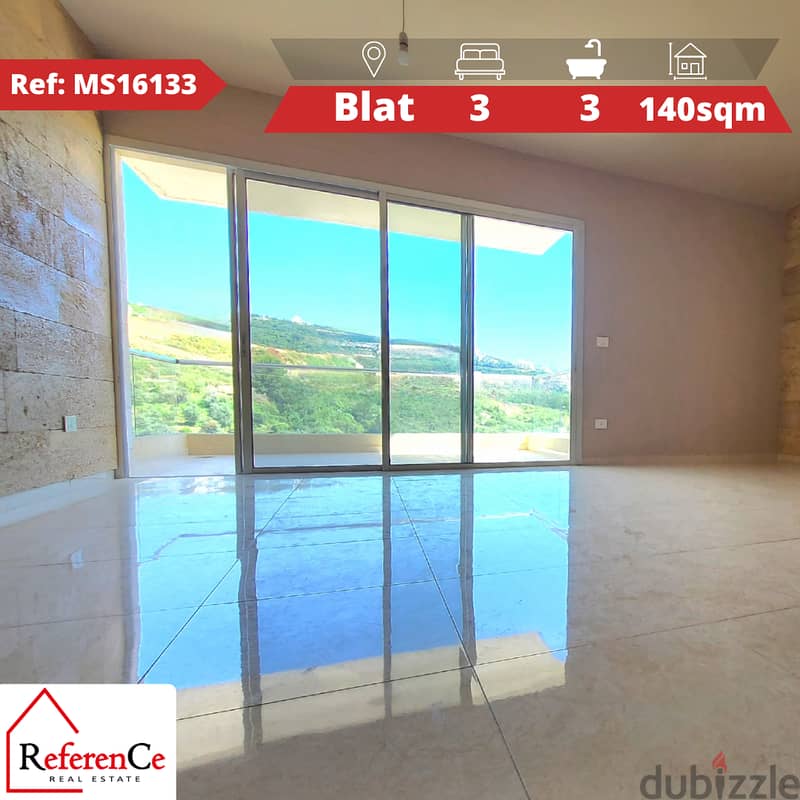 Prime apartment for sale in Blat شقة فاخرة للبيع ب بلاط 0