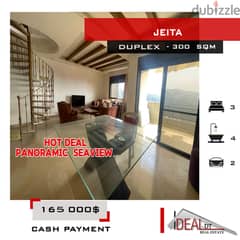 Duplex for sale in Jeita 300 sqm ref#nw56355 0