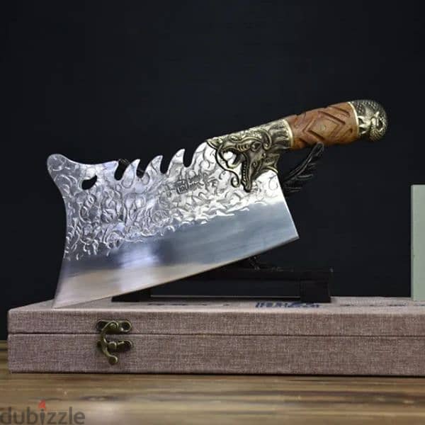 handmade high quality Axe / chef knife / chopping knife / katana 9