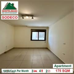 1000$!!! Apartment for rent located in Sodeco!! 0