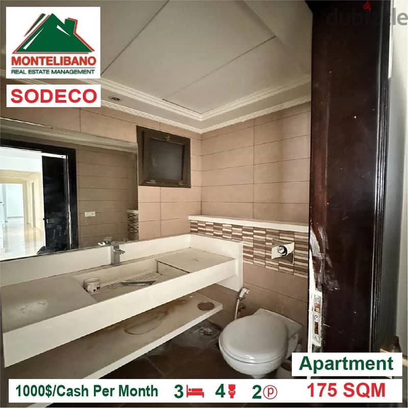 1000$!!! Apartment for rent located in Sodeco!! 4