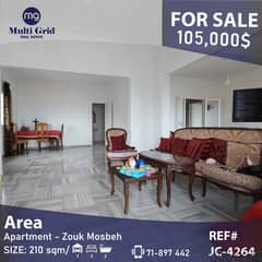 Apartment for Sale in Zouk Mikael, JC-4264, شقة للبيع في ذوق مكايل
