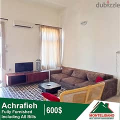 600$ Cash/Month!! Suit Apartment For Rent In Achrafieh!! 0