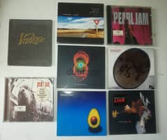 Pearl Jam 8 cd albums lot 0