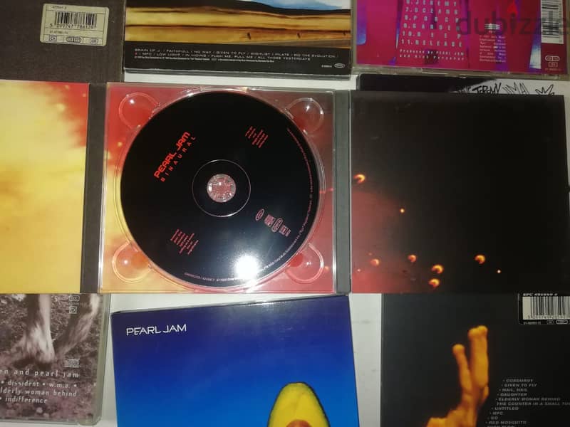Pearl Jam 8 cd albums lot 3