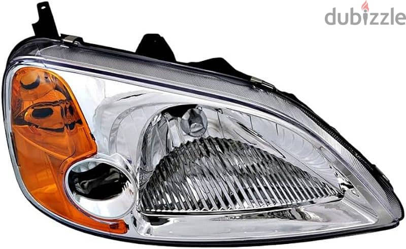 honda civic 2001 front light ba3do jdid 0