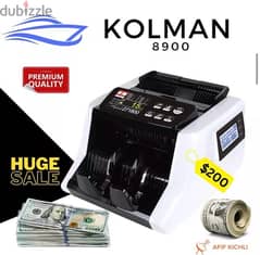 Kolman Counter 8900 USD EURO LBP مكنة عد نقود 0