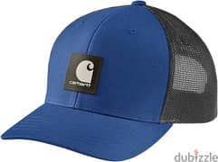 CARHARTT WIP Blue and black cap 0