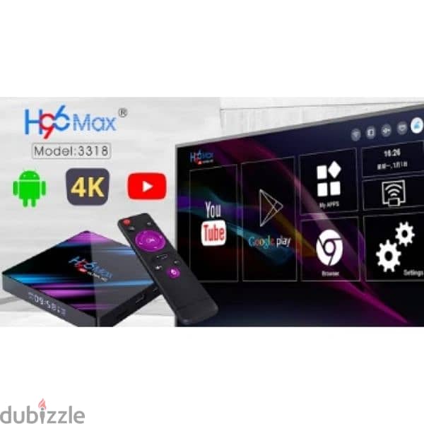 H96 Max Smart TV Box 4K Android 10.0 - 2GB / 16GB 4