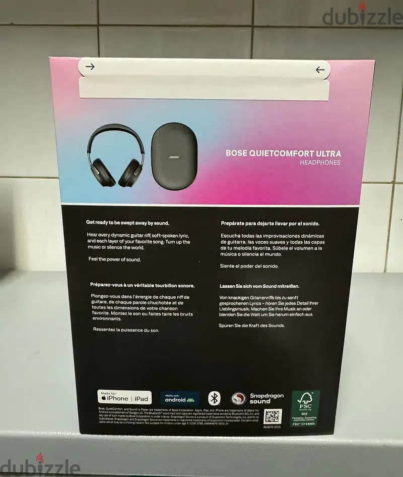 Bose Quiet Comfort Ultra Headphones dark black exclusive & original pr 1