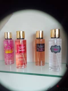 Splashes Victoria secret. . . perfumes. .