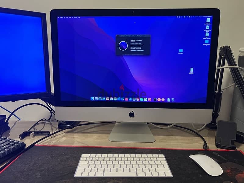 iMac 2019 27" magic mouse and keyboard 1