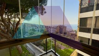 A 165 m2 apartment having partial sea view for sale in Roumieh