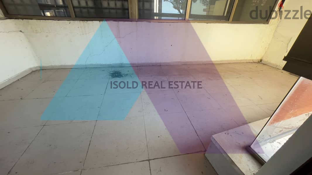 A 165 m2 apartment having partial sea view for sale in Roumieh 7