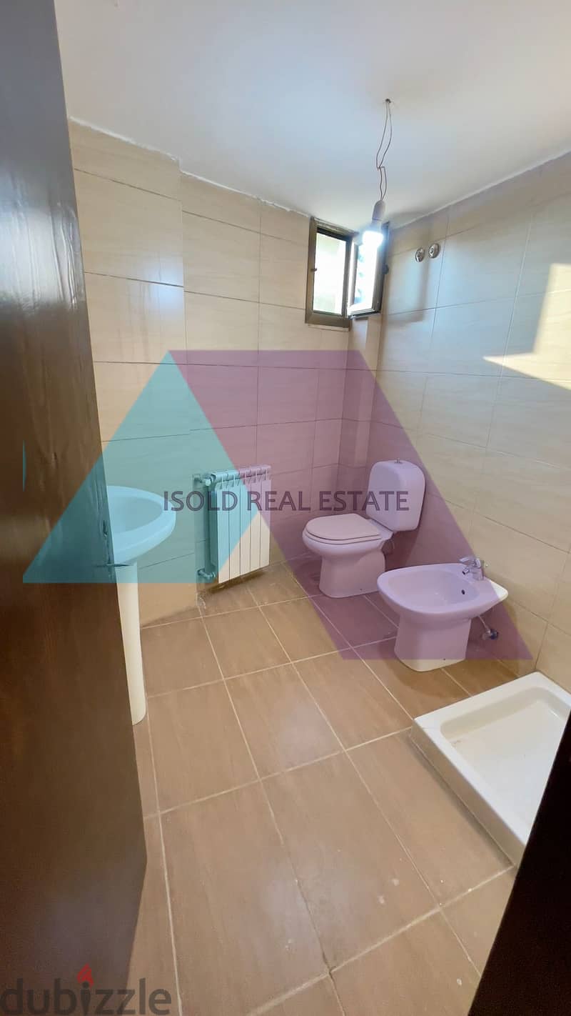 A 165 m2 apartment having partial sea view for sale in Roumieh 9