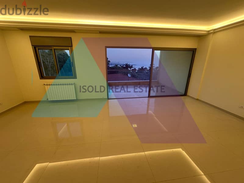 A 160 m2 apartment having an open sea view for sale  in Kfarhbab 2