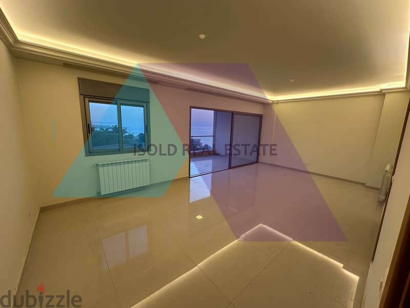 A 160 m2 apartment having an open sea view for sale  in Kfarhbab 3