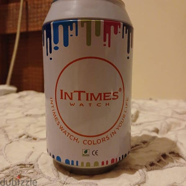 InTimes Canned Blue watch 1