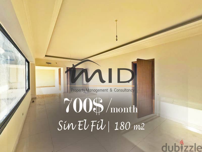 Sin El Fil | Brand New 180m² | Balcony | 2 Parking Lots | Catchy Deal 1