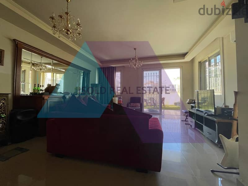 A 135 m2 apartment with 80m2 garden for sale in Hazmieh/New Martakla 1