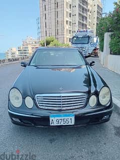 Mercedes-Benz E-Class 2005 @6000$ مع النمرة (with plate )