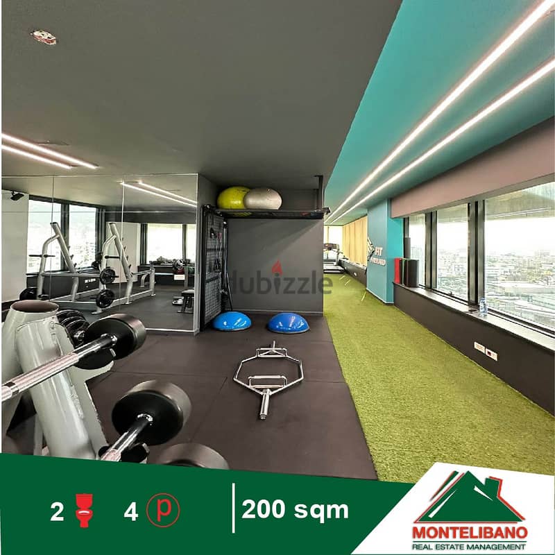 1500$!!! Semi Equipped Office/GYM for rent in Jdeideh 3
