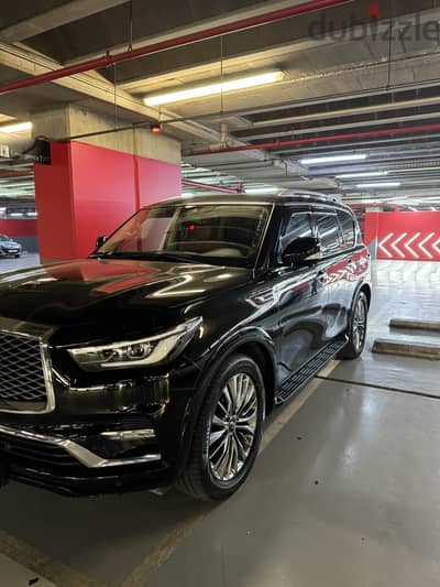 Infiniti QX 80 2018  From Rymco 55,000 kilometers only !!!