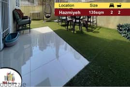 Hazmiyeh/New Mar Takla 135m2 | 80m2 Garden | Private Street | PA |