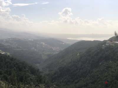 3450 Sqm | Land For Sale In Daroun - Harissa | Mountain & Sea View