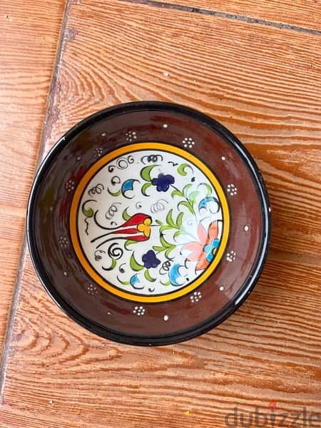 Handmade turkish Ceramic Plate and bowl 2