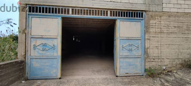 1100M2 DEPOT-STORAGE-WHAREHOUSE FOR RENT CLOSE TO HIGHWAY BEIRUT-SAIDA