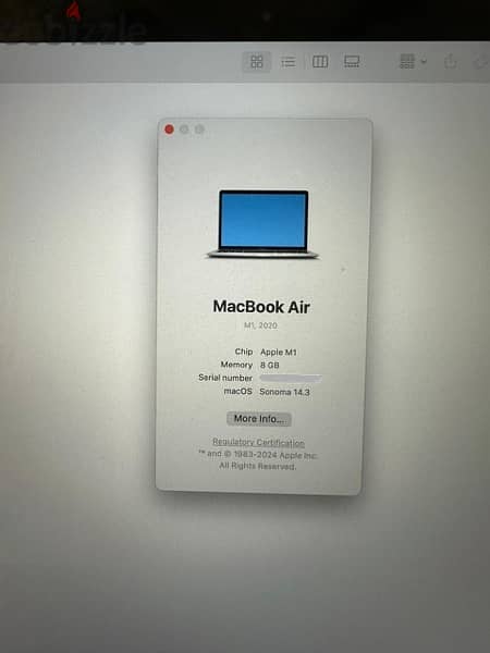 Macbook Air M1 1