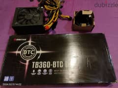 Motherboard Tb360-BTC D+ with ram 4 gb + fan + Power supply 2200 Watt