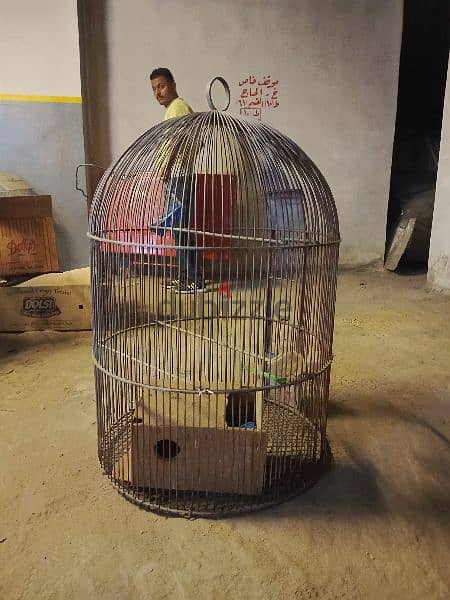 birds cage about 150 cm 3