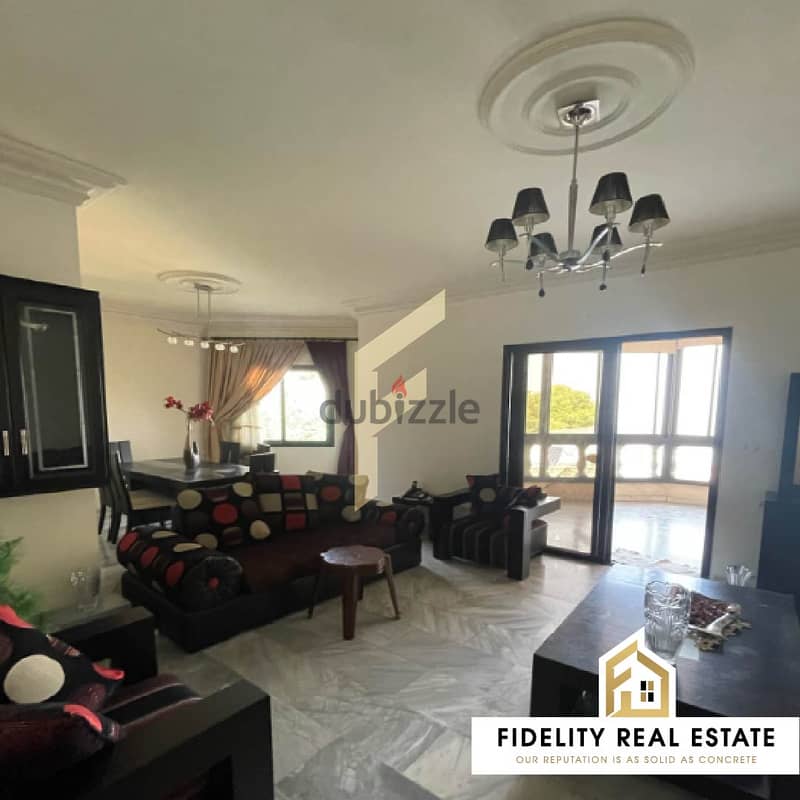 Furnished apartment for rent in Aley AN7 4