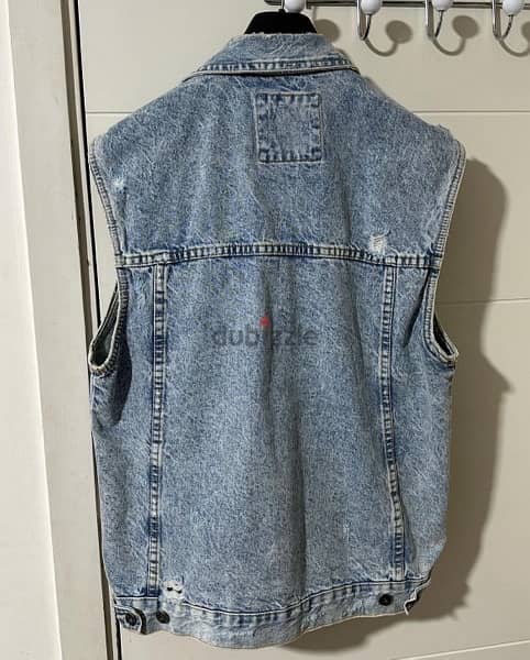 Zara Jeans Vest 1