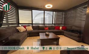 Enjoy this apartment in Halat with Sea View!!