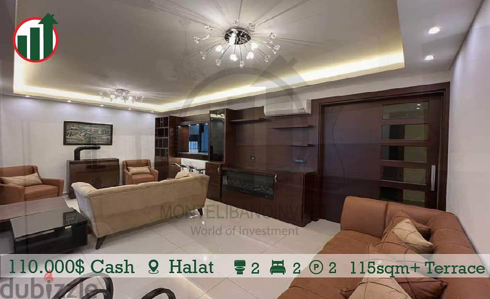 Enjoy this apartment in Halat with Sea View!! 3