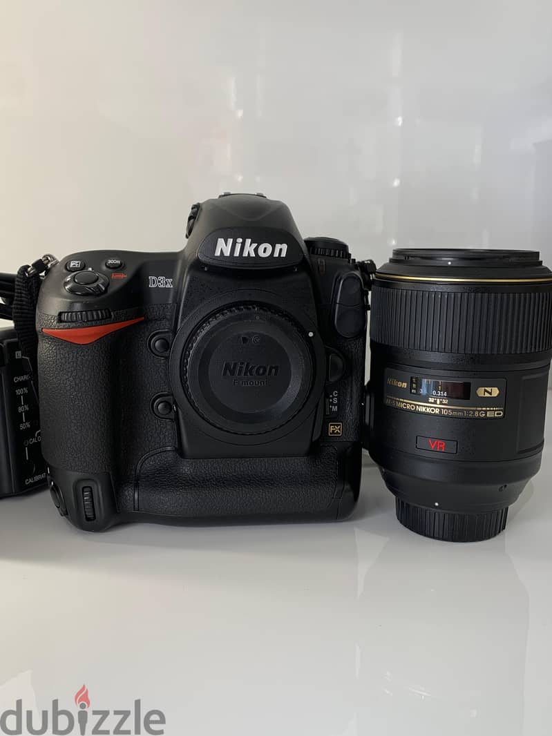 Nikon D3X + lens 105mm Macro f2.8 5