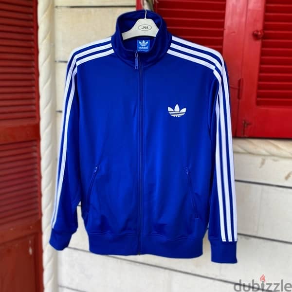 ADIDAS Blue & White Sports Jacket. 2