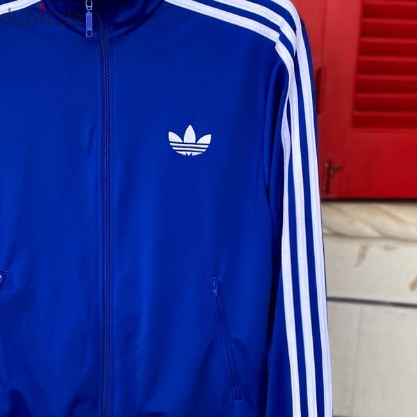 ADIDAS Blue & White Sports Jacket. 3