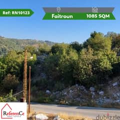 Prime land in Faitroun now for sale أرض مميزة في فيطرون للبيع الآن 0