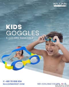 Swimming Goggles For kids 0