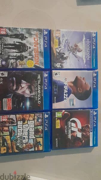 PlayStation 4 slim white + controller + 12 CDs 2