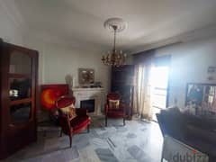 113 SQM Semi Furnished Apartment in Mazraat Yachouh with Sea View