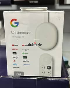 Google chromecast with google tv hd white
