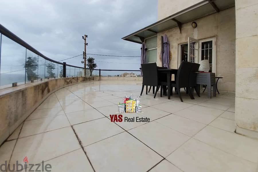 Kfaryassine 300m2 | 160m2 Terrace/Garden | Elegant Furnished Flat |IV 11